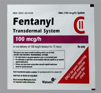 100 Mcg Fentanyl Transdermal Patch (duragesic) Online  x 1's
