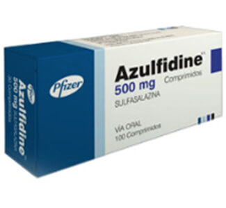Azulfidine (Sulfasalazine) 500mg Tablets x 1's