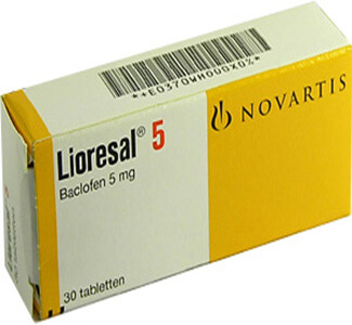Baclofen (Lioresal) 5mg Tablets x 1's