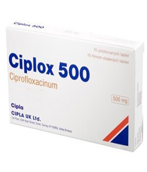 Ciplox (Ciprofloxacin) 500mg Tablets  x 1's