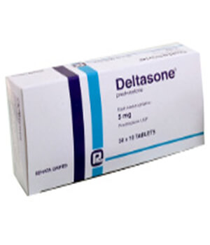 Deltasone (Prednisone) 5mg x 1's