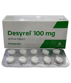 Desyrel (Trazodone) 100mg Tablets  x 1's