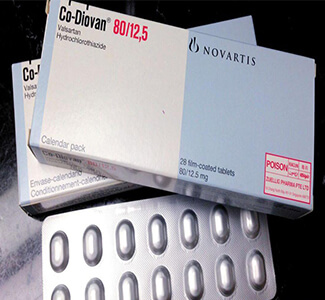 Diovan (Hydrochlorothiazide) 80/12.5mg Tablets x 1's
