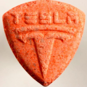 100 A+++ Orange Tesla XTC 300mg x 1's