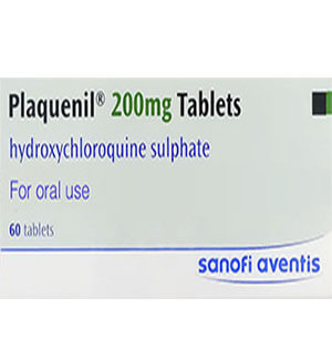 Plaquenil (Hyroxychloroquine) 200mg Tablets x 1's