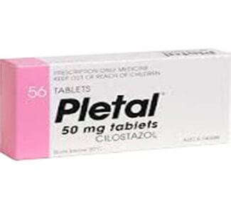 Pletal (Cilostazol) 50mg Tablets x 1's