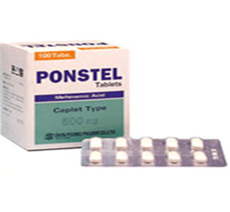Ponstel (Mefenamic) 500mg Tablets x 1's