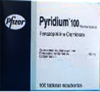 Pyridium (Phenazopyridine) 100mg Tablets  x 1's