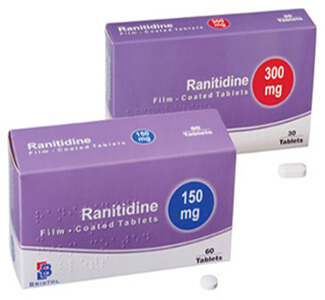 Ranitidine (Zantac) 150mg 300mg Tablets  x 1's