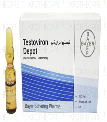 Testoviron depot 1 ml (250 mg) Schering (testosterone enanthate)