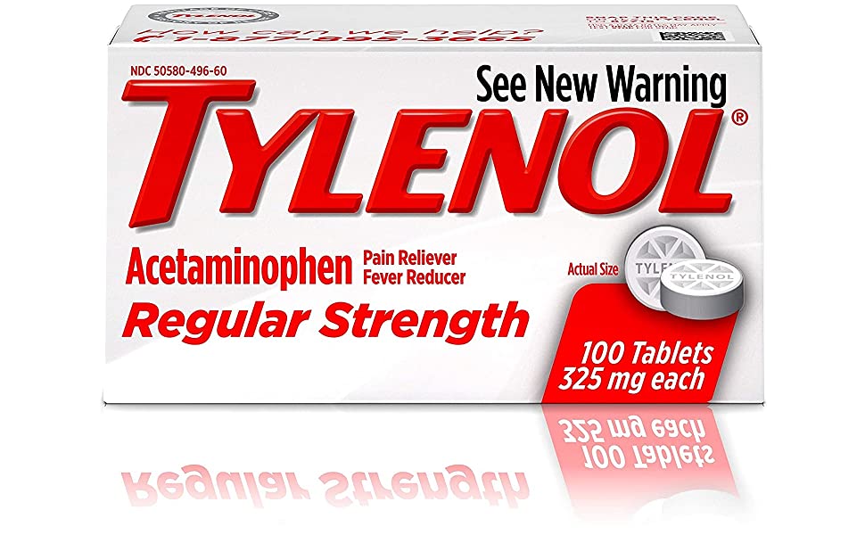 Tylenol 325 mg (acetaminophen) x 1's