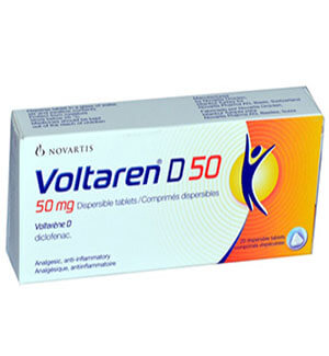 Voltaren (Diclofenac) D50 50mg Tablets x 1's