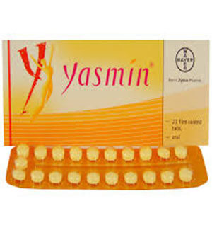 Yasmin (Drospirenone) Tablets x 1's