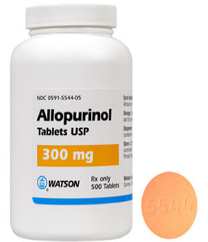 Allopurinol (Zyloprim) 300mg  x 1's