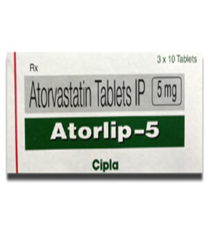 Atorlip (Atorvastatin) 5mg x 1's