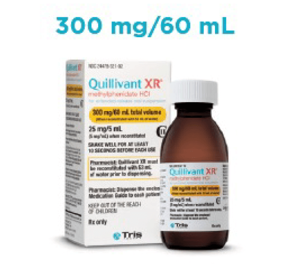Quillivant XR methylphenidate 600mg/120ml x 1Pack